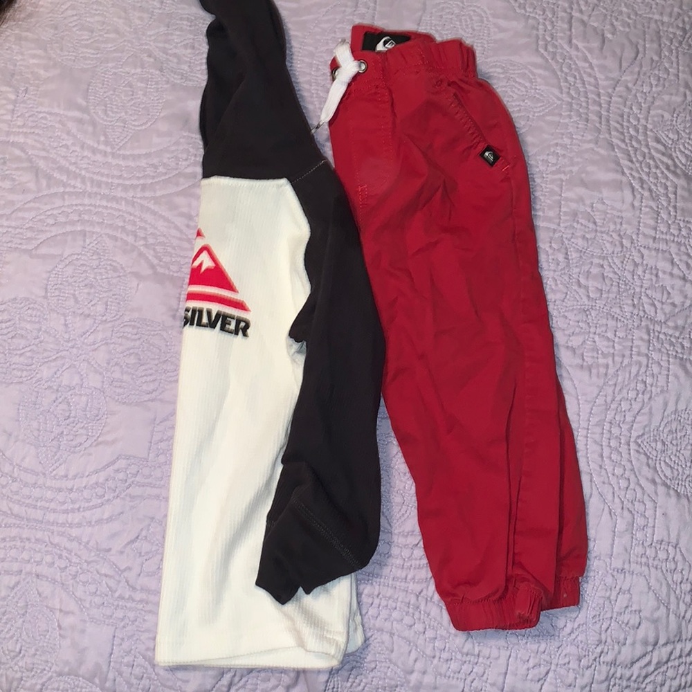 NWOT quicksilver boys set - Picture 1 of 3